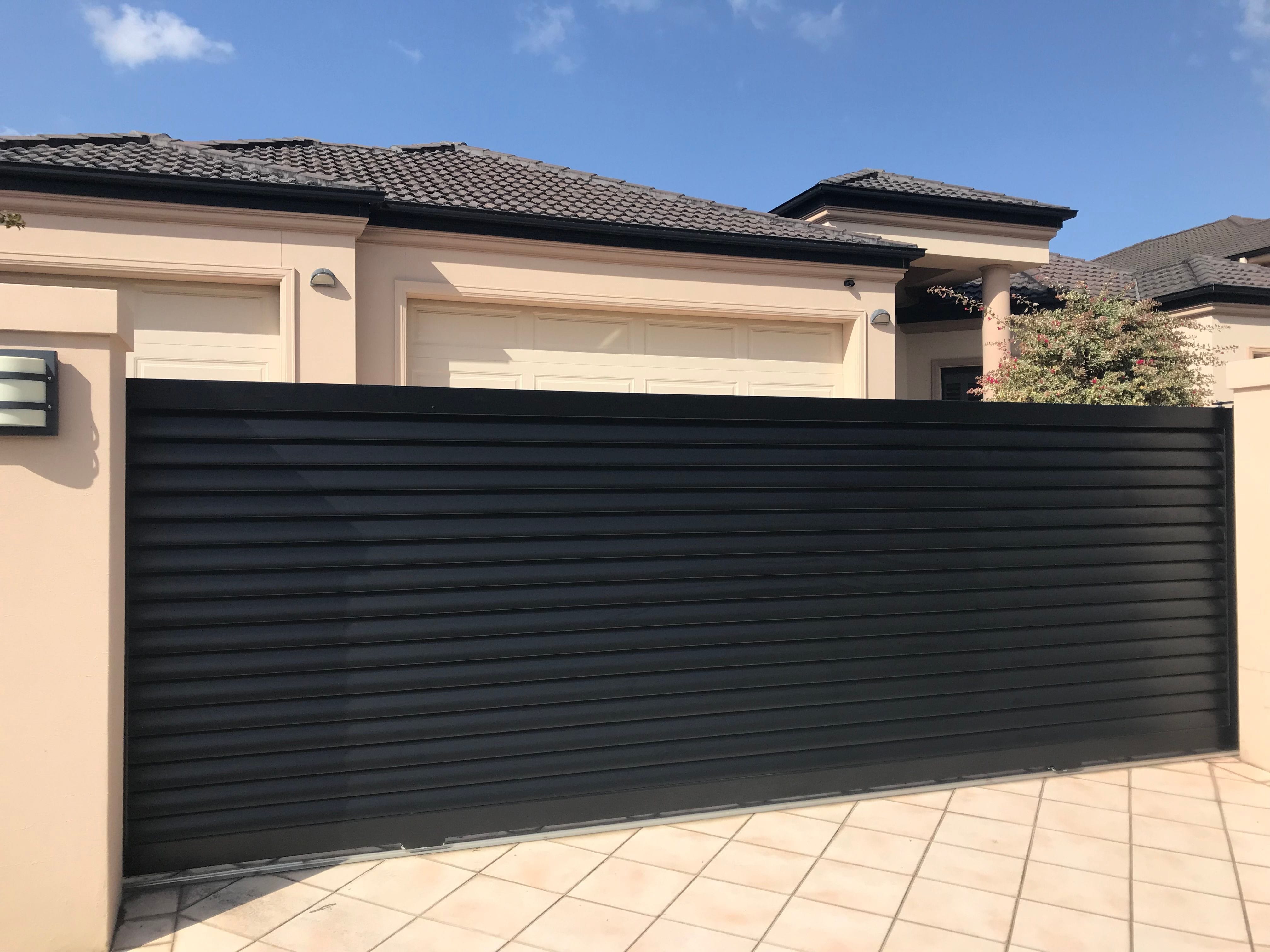 Aluminium Louvered Gates