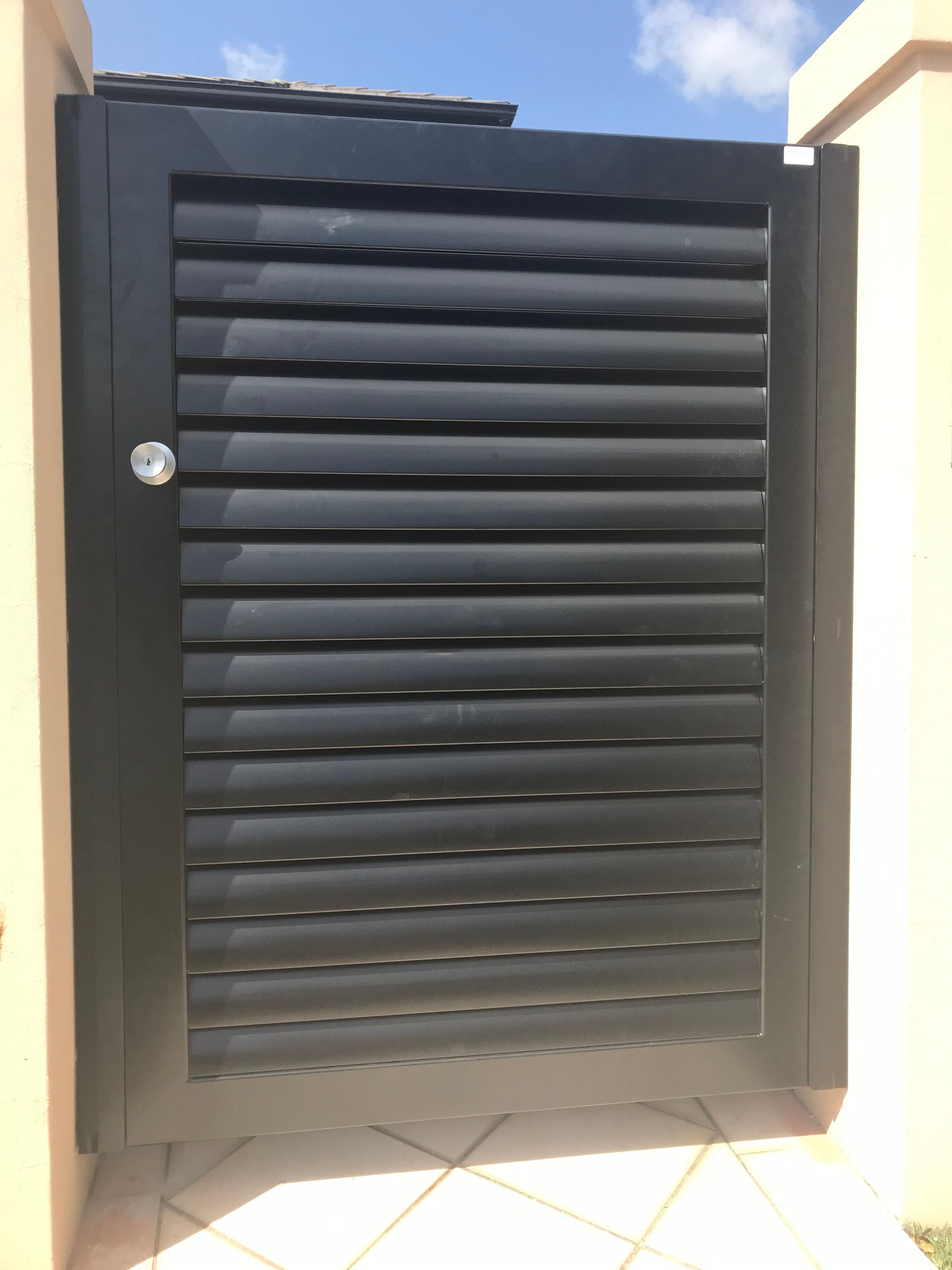 Aluminium Louvered Gates